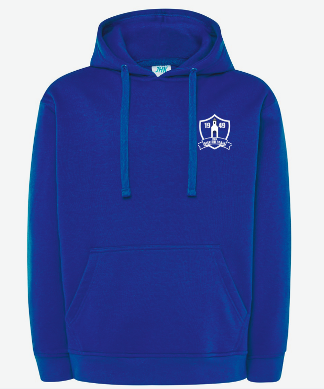 Bluza seniorska bawełniana Błękitni Gąbin